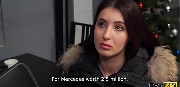 Debt4k. Juciy pussy of teen girl costs enough to close debt for a cool car